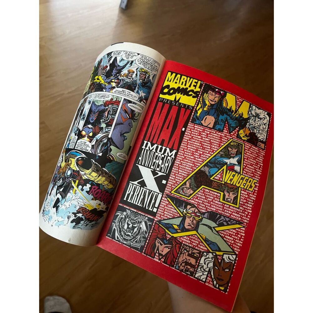 90s vintage Marvel magazine